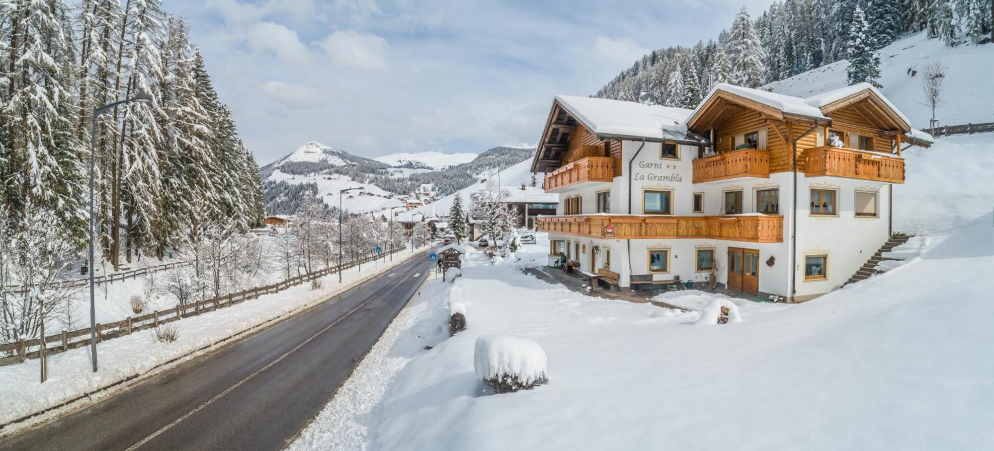 Garni La Grambla Hotel Selva di Val Gardena Kültér fotó