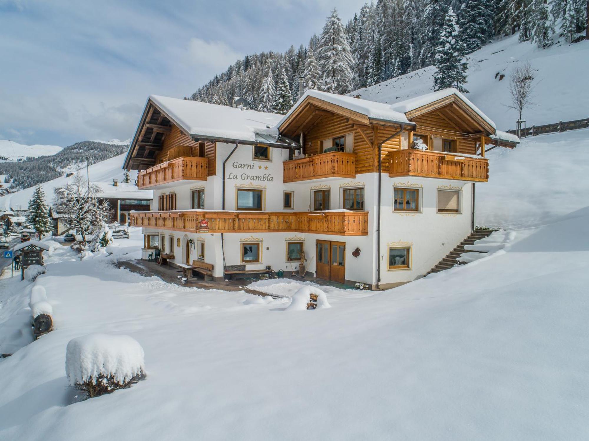 Garni La Grambla Hotel Selva di Val Gardena Kültér fotó